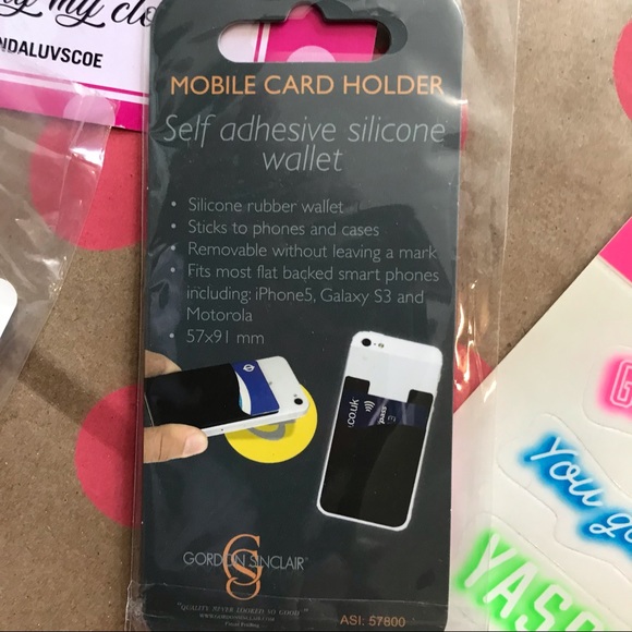 💗VS PINK PINK NATION POP SOCKET & PHONE WALLET - Picture 5 of 7